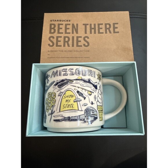 Starbucks Missouri Been There Series Ceramic Coffee Mug Cup14 Oz NIB - Picture 1 of 9